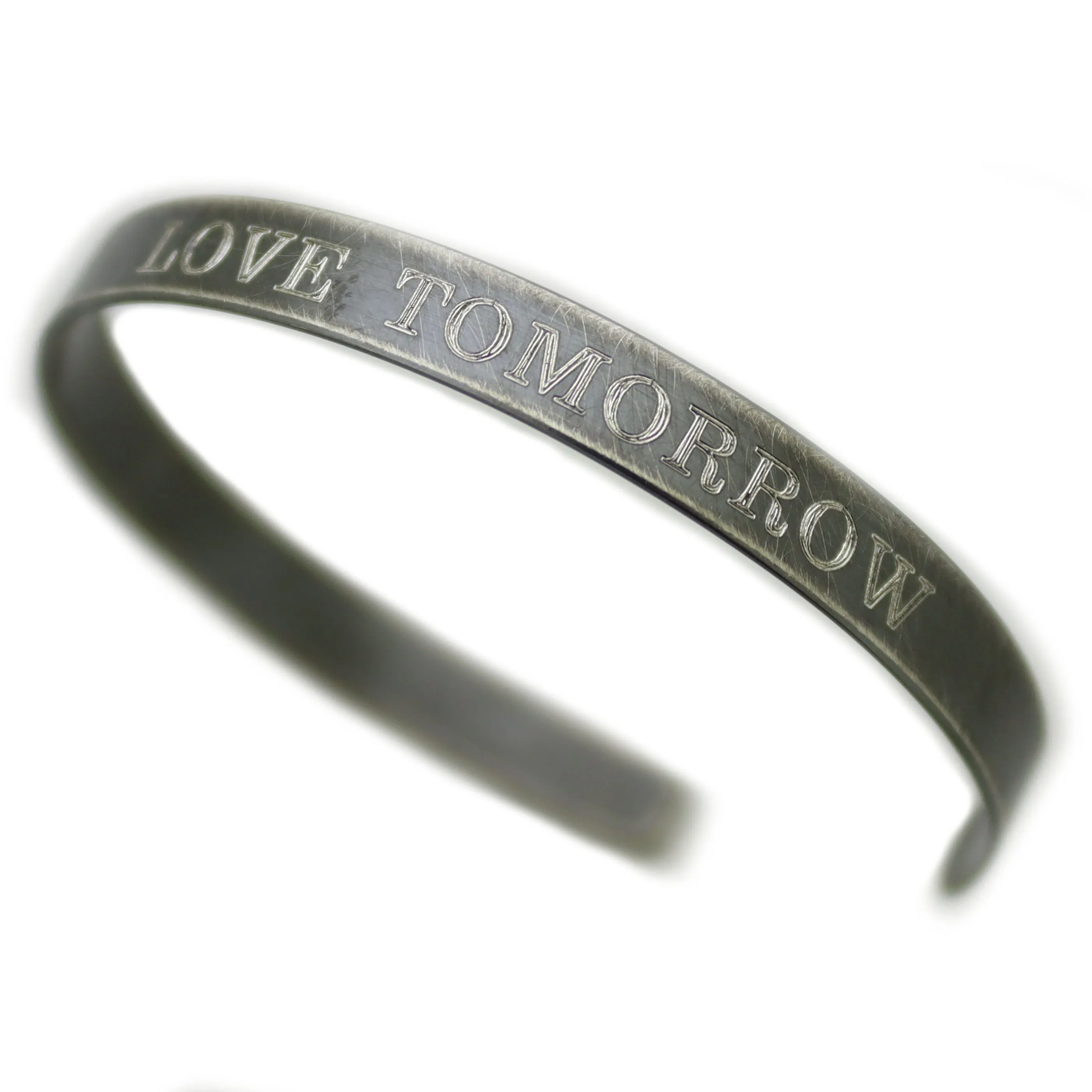 Mens Inspiration Bracelet - Design Bangle Cuff for men - Personalized Rustic Jewelry