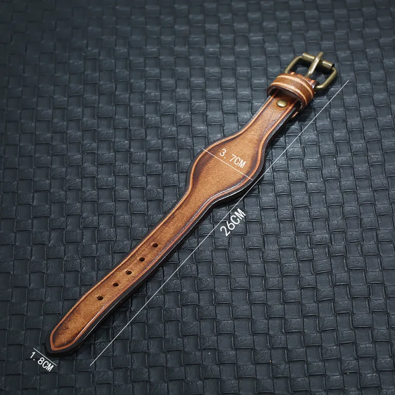 Men's New Simple & Retro Distressed Leather Bracelet