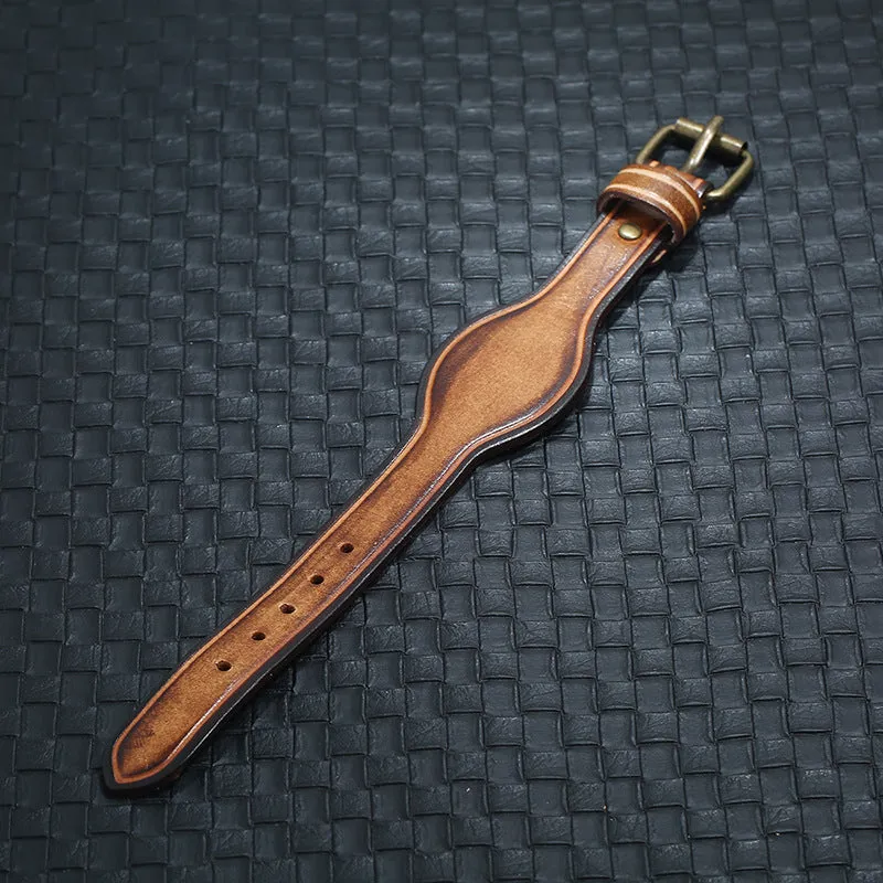 Men's New Simple & Retro Distressed Leather Bracelet