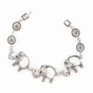 Mother Of Pearl Elephant Bracelet