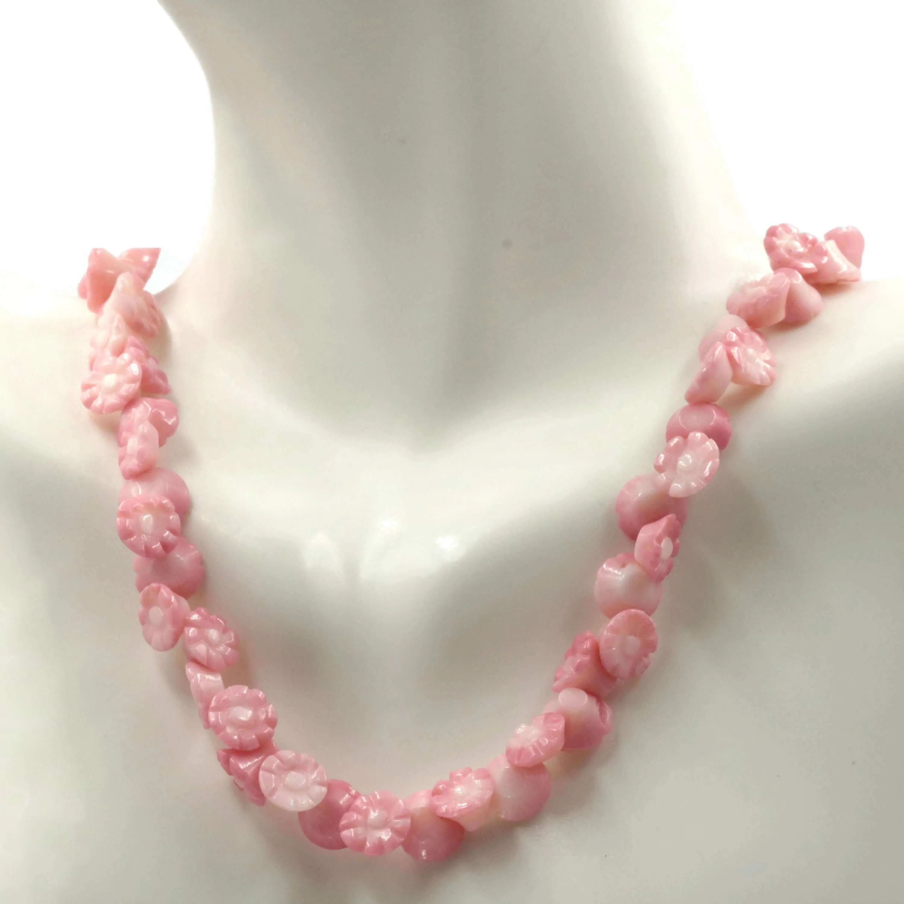 Natural Pink Coral Carved Rose Beaded Strand Carved Rose Beaded Strand Coral Beads Pink Coral Necklace Italian Pink Coral Necklace SKU: 6142729