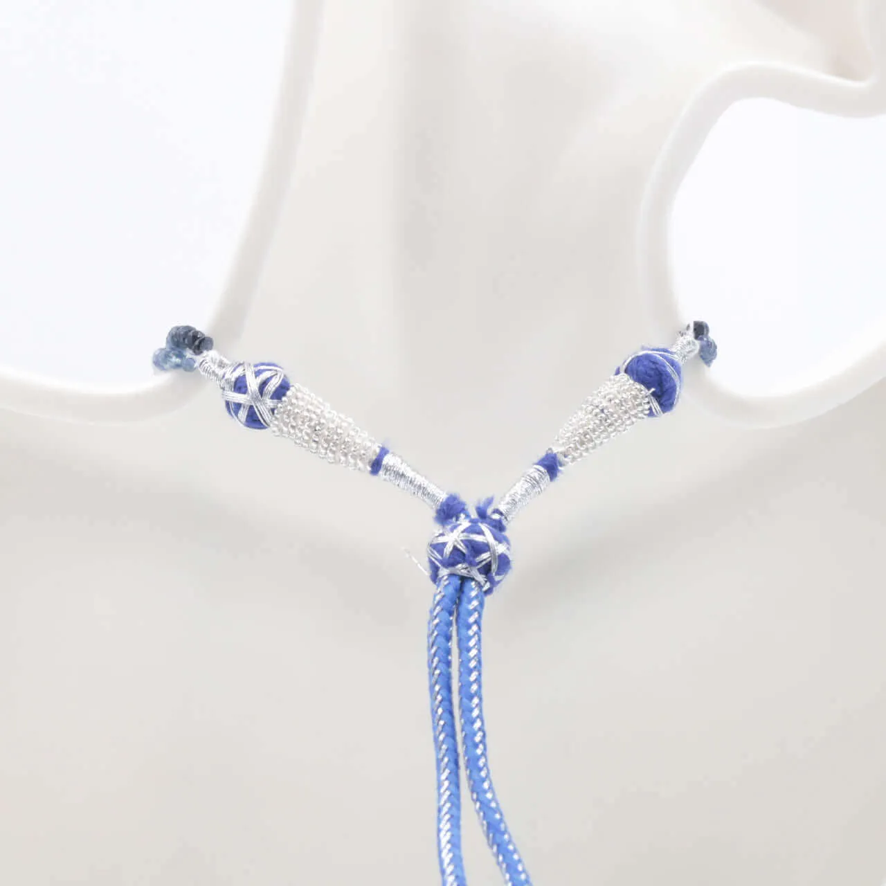 Natural Sapphire Shaded gemstone Necklace 16-22 Inches Adjustable Jewelry Sapphire Shaded RD Necklace Sapphire Beads SKU: 6142598, 6142598-1