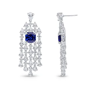 Noa Earrings (Sapphire)