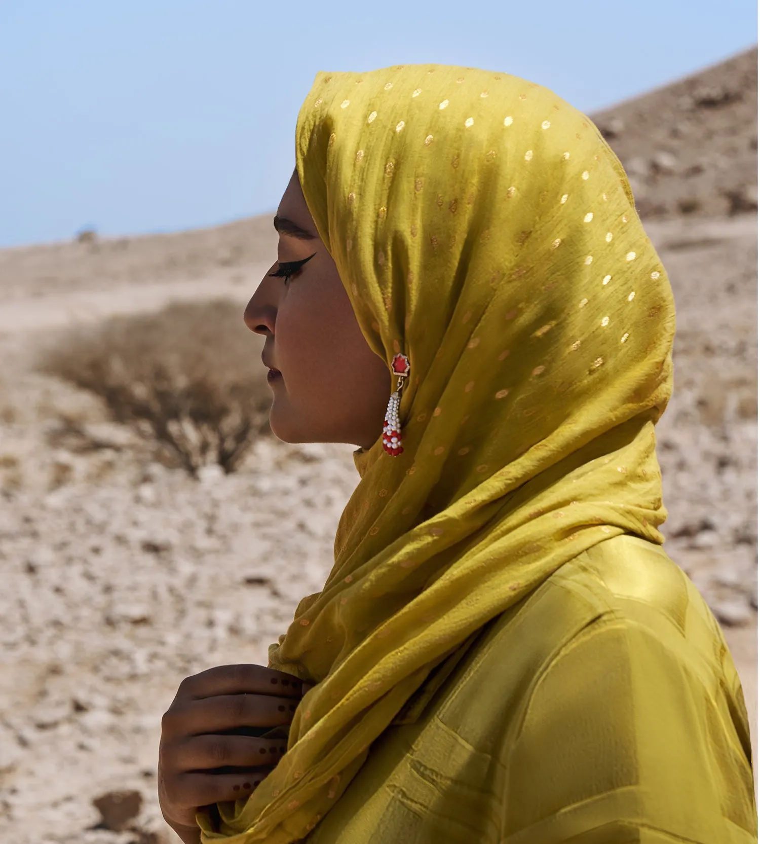 Noor Coral Earrings