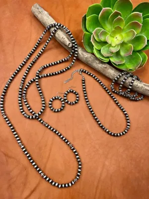 Pecos Faux Navajo Pearl Necklaces