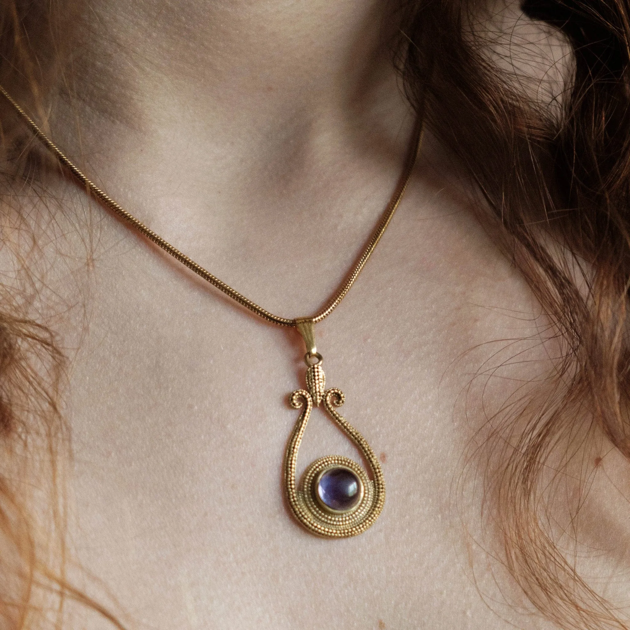 Purple Sunset Necklace