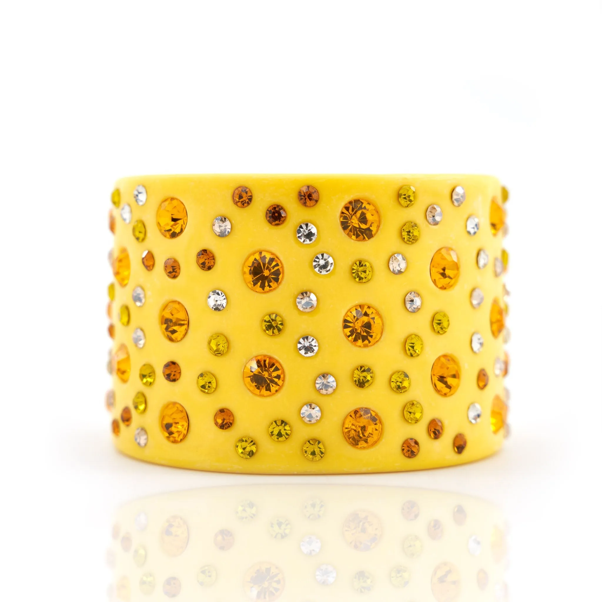 Queen Sparkler Cuff - Yellow