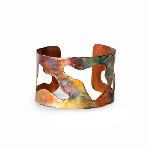Rainbow Lake Cuff Bracelet - 1.5"