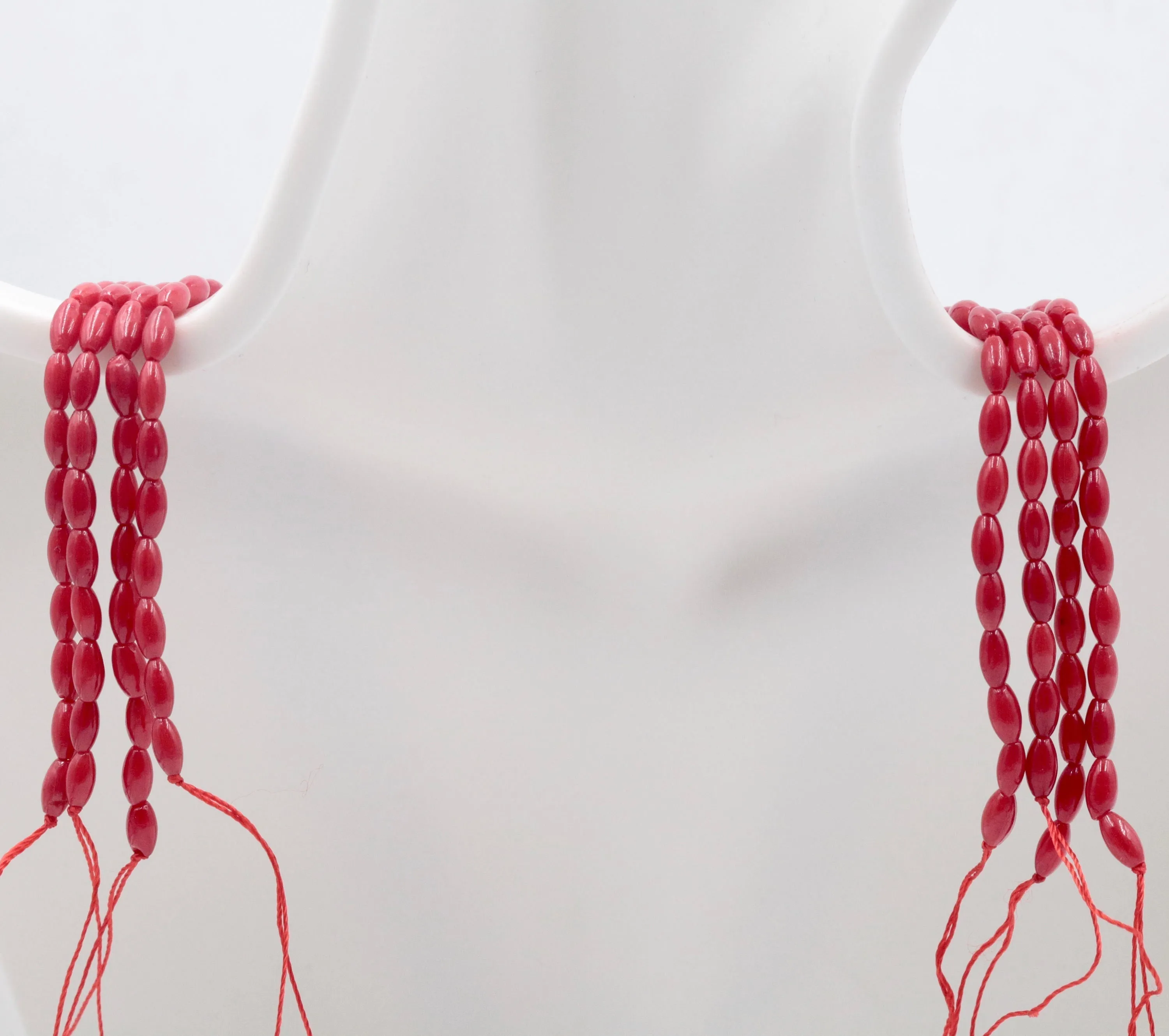 Red Coral Beads Beaded Coral Coral Strand Coral Beads Beaded Strand Coral Strand Gemstone Beaded Coral Strand 15" Strand SKU 00108795