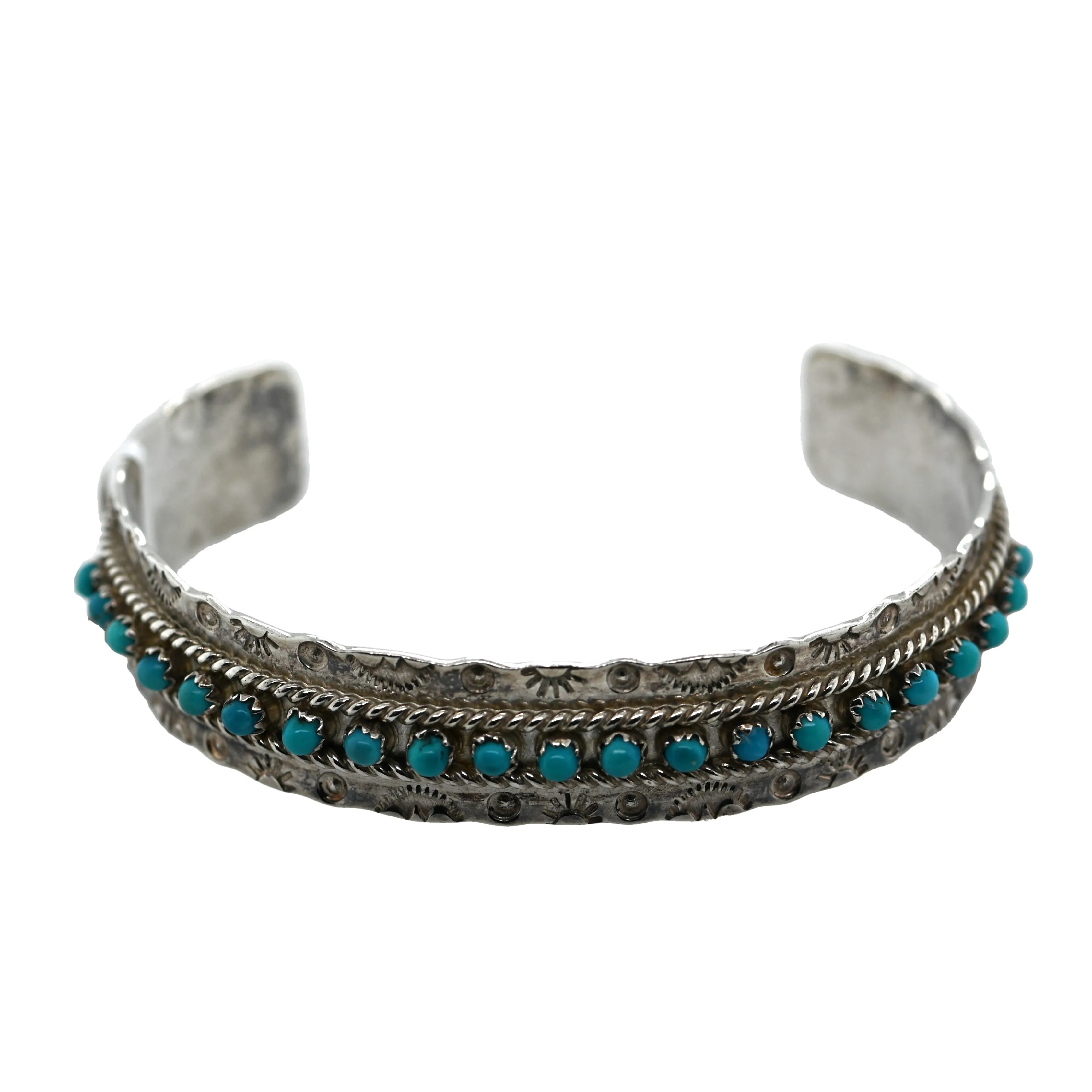 Silver & Turquoise Bracelet