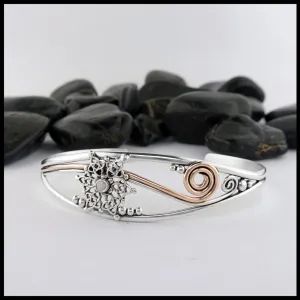Snowflake Cuff Bracelet