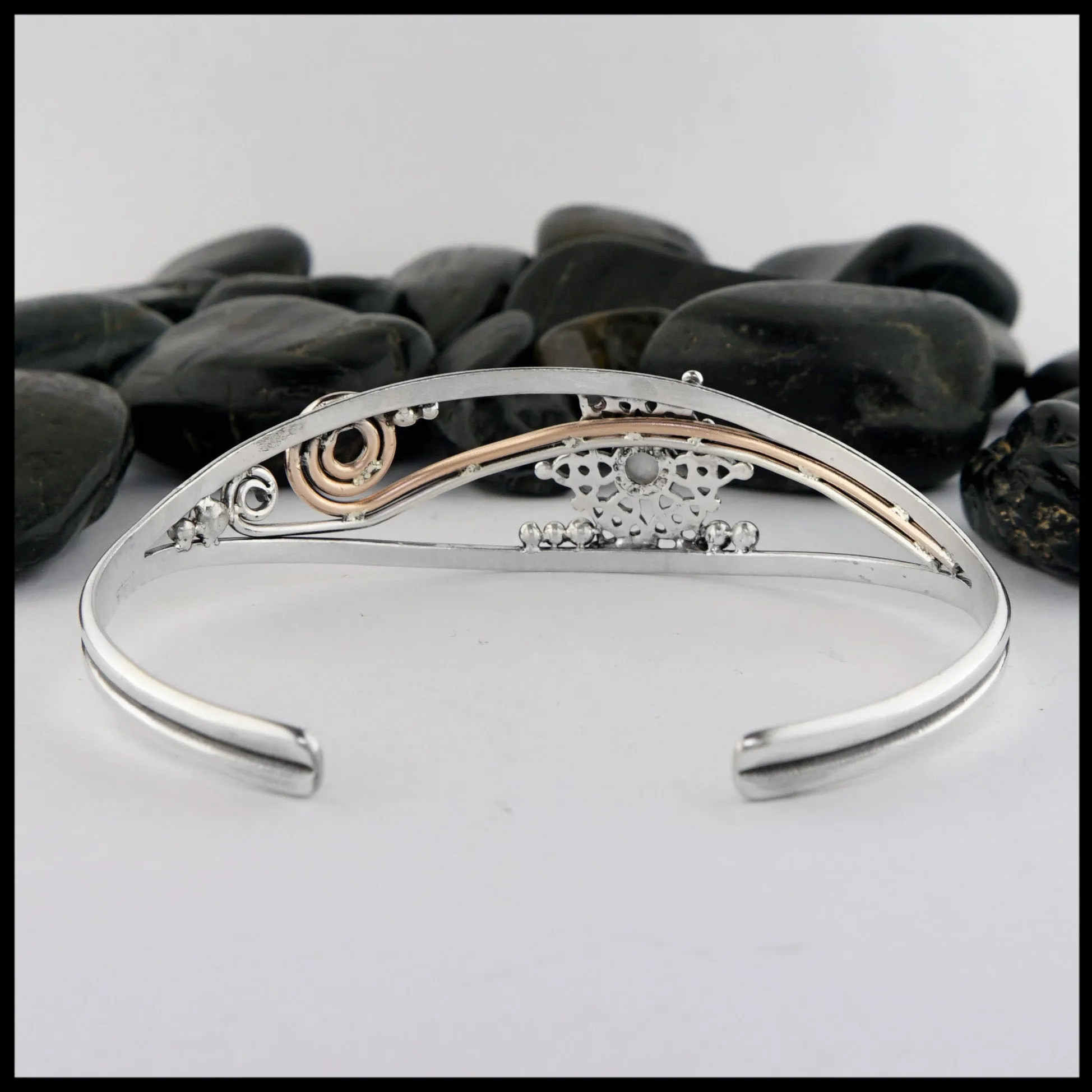 Snowflake Cuff Bracelet