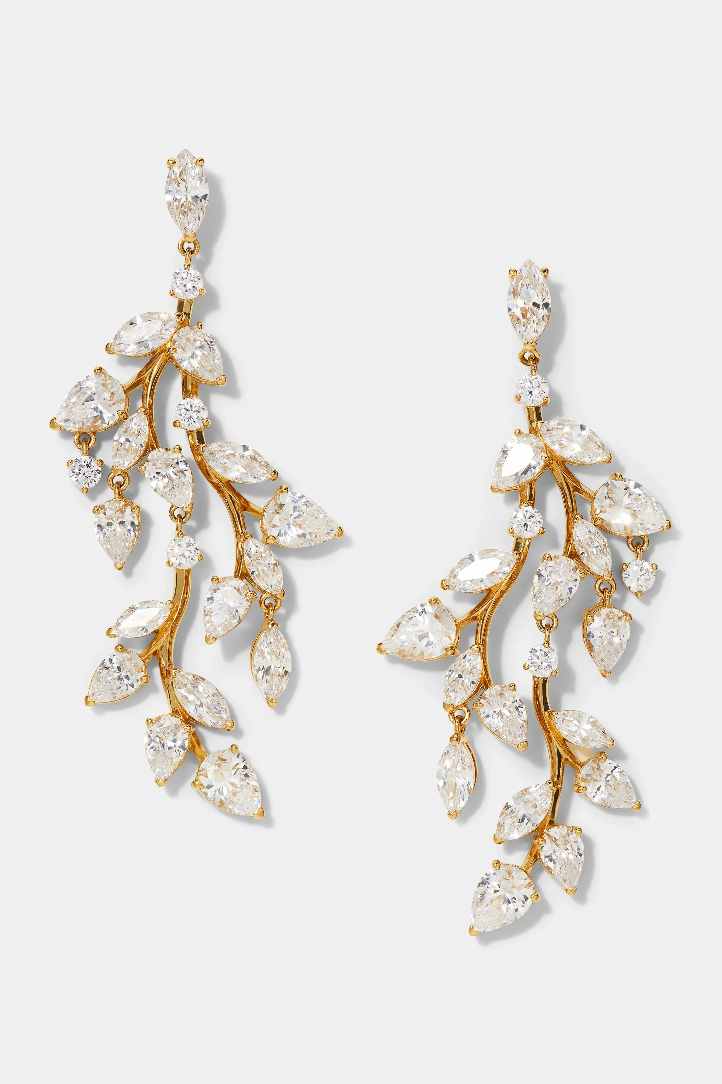 TAYLOR LONG VINE CHANDELIER EARRINGS