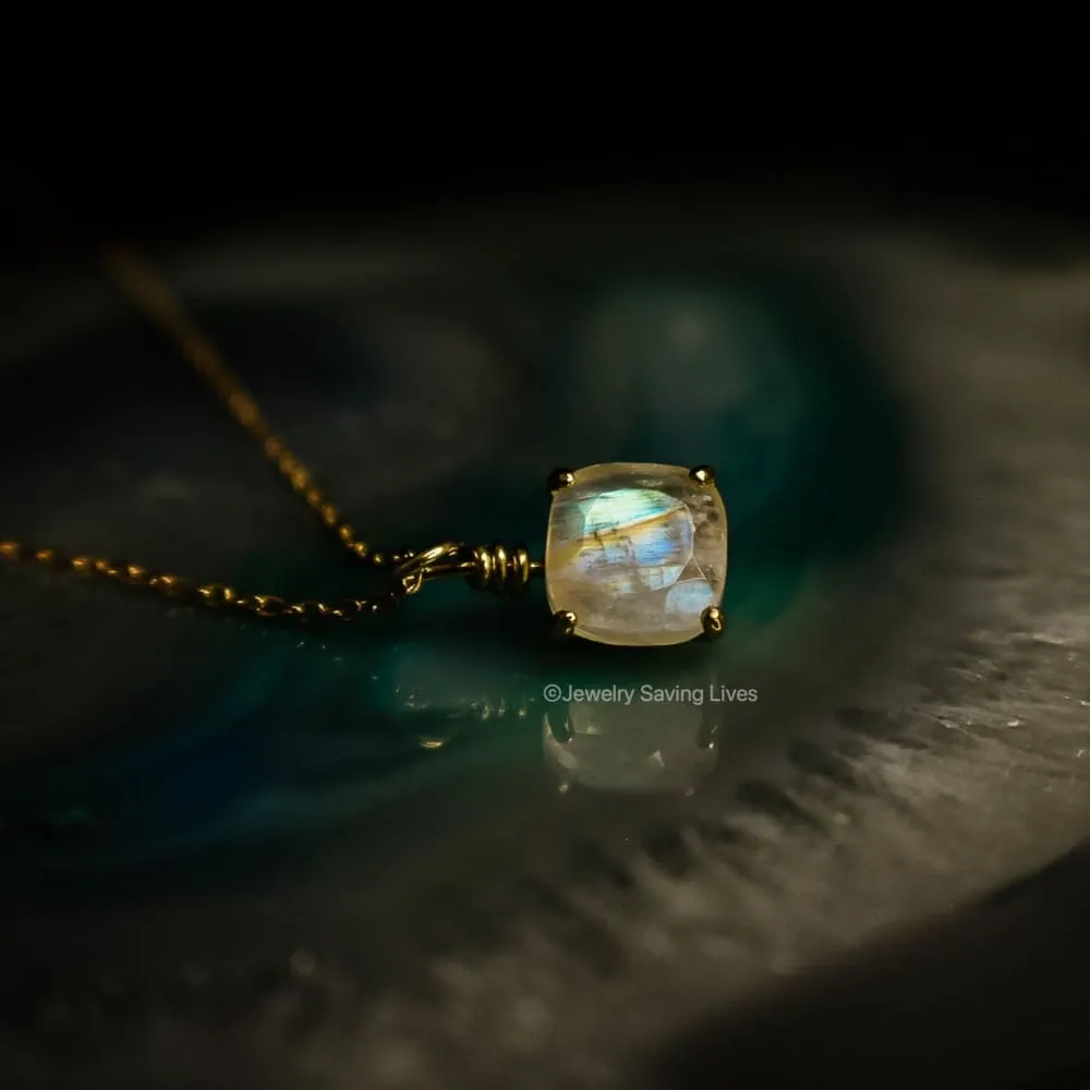 The Ashlynn Custom - Single Birthstone Necklace