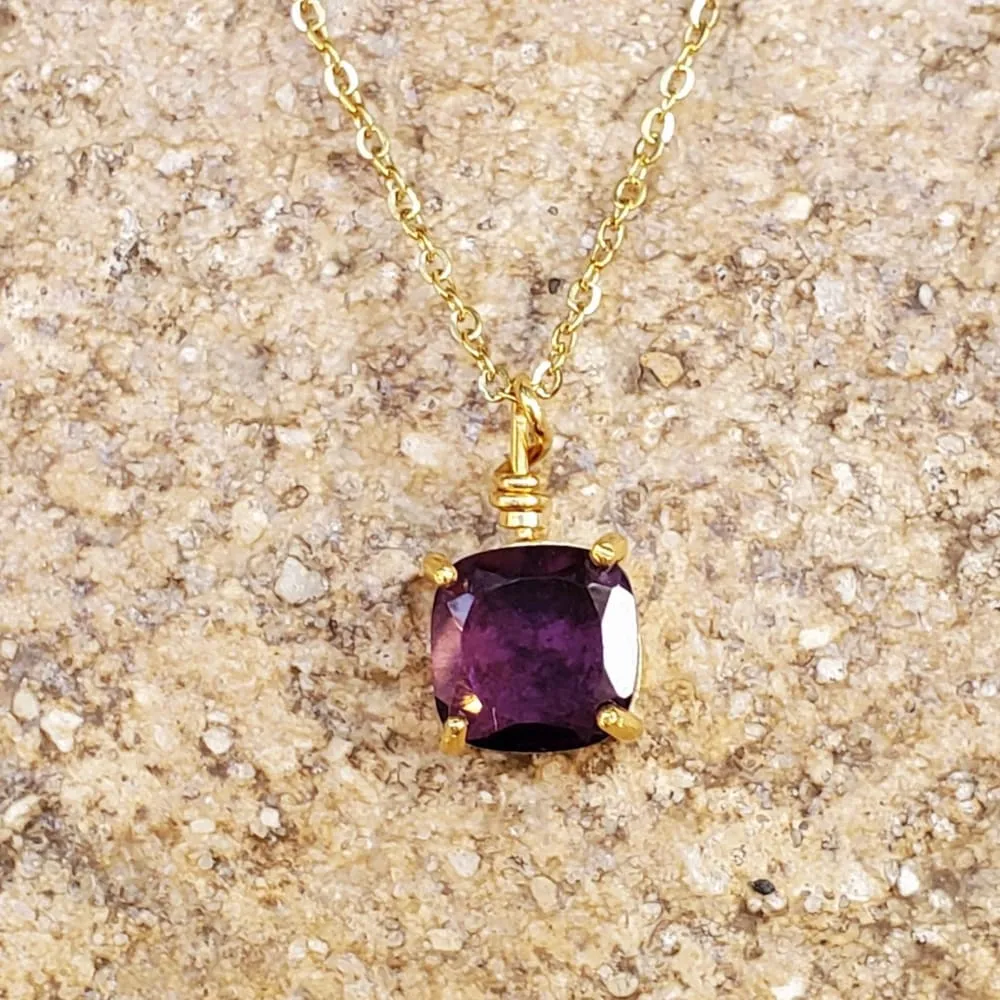 The Ashlynn Custom - Single Birthstone Necklace
