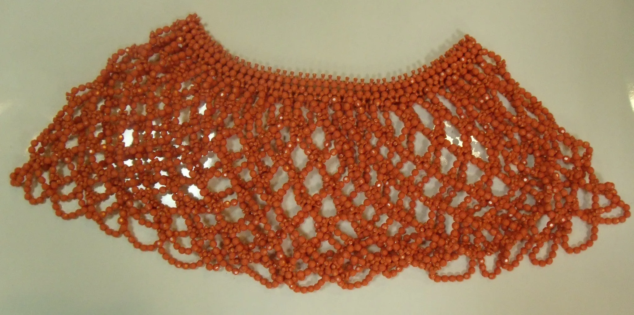 Traditional Coral Inspired Necklace