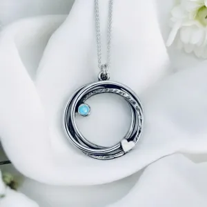 Trinity Heart Medium Necklet Pendant