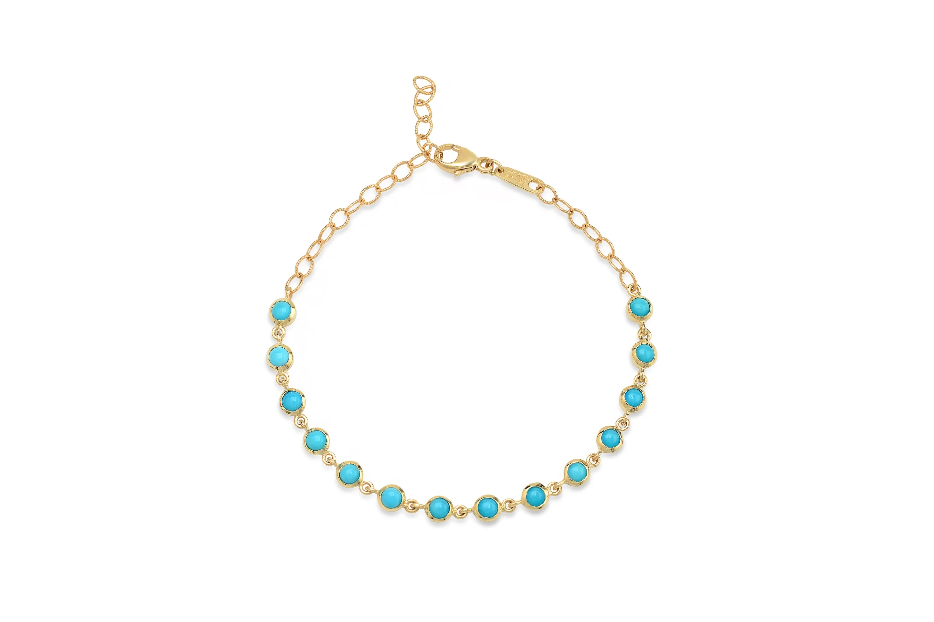 Turquoise Bezel Bracelet
