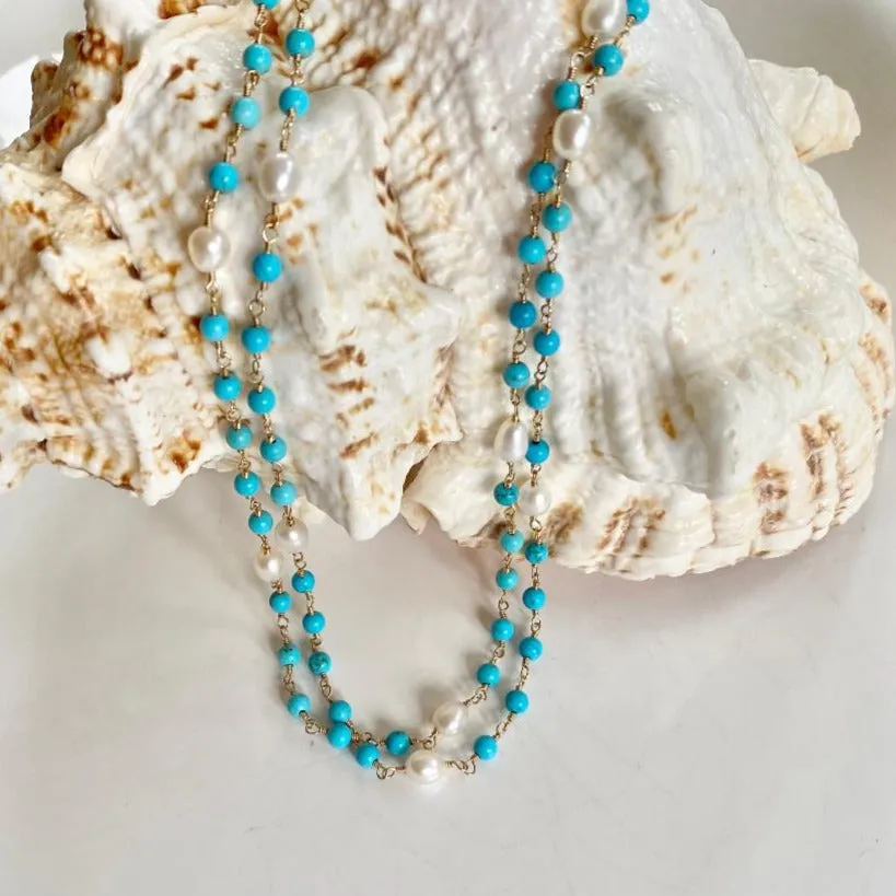 Turquoise Necklace - Bonita