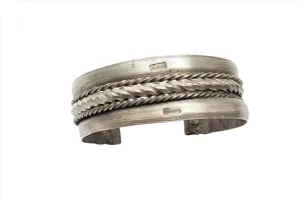 Vintage Bedouin Egyptian or Palestinian Cuff Bracelet 1950's