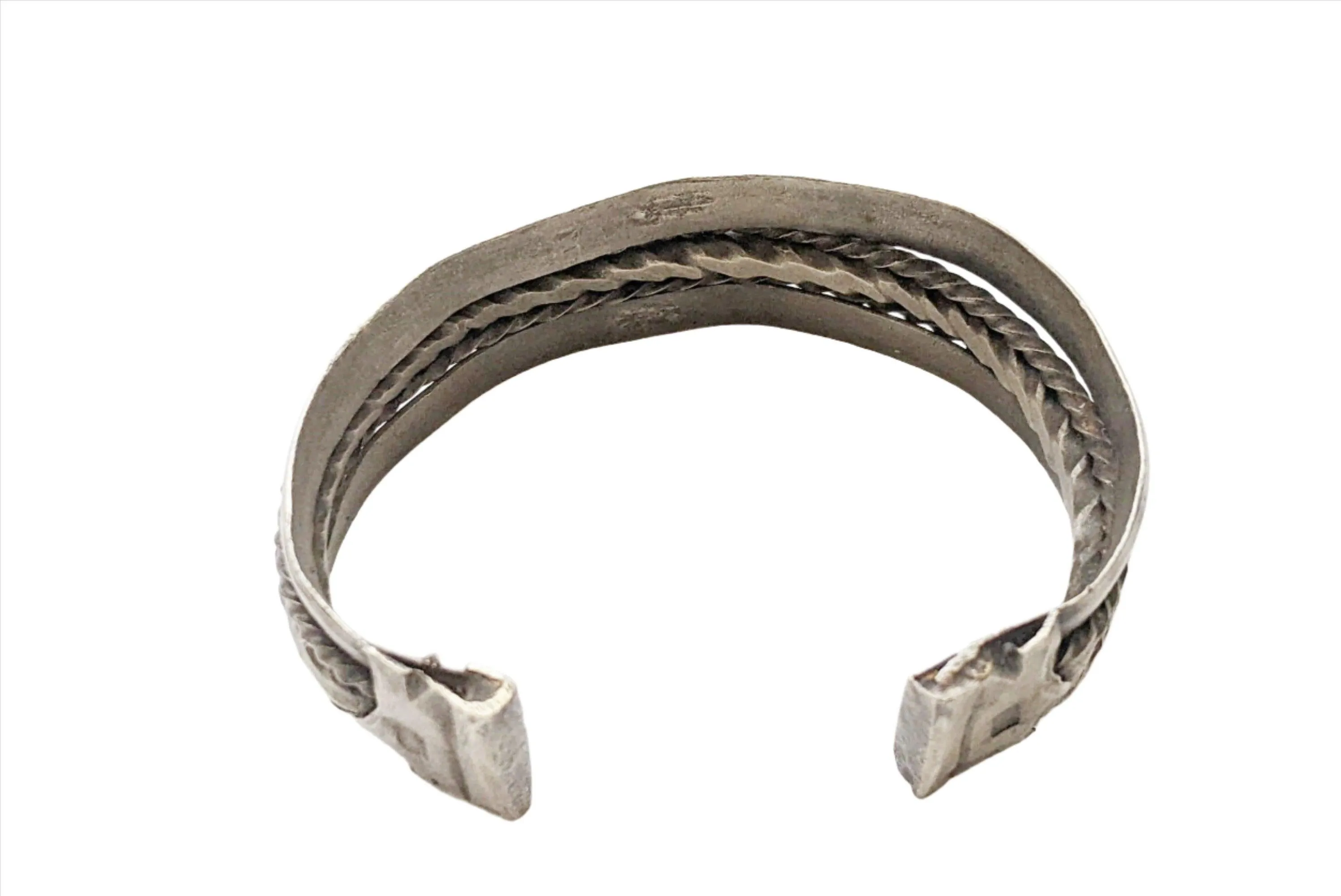 Vintage Bedouin Egyptian or Palestinian Cuff Bracelet 1950's