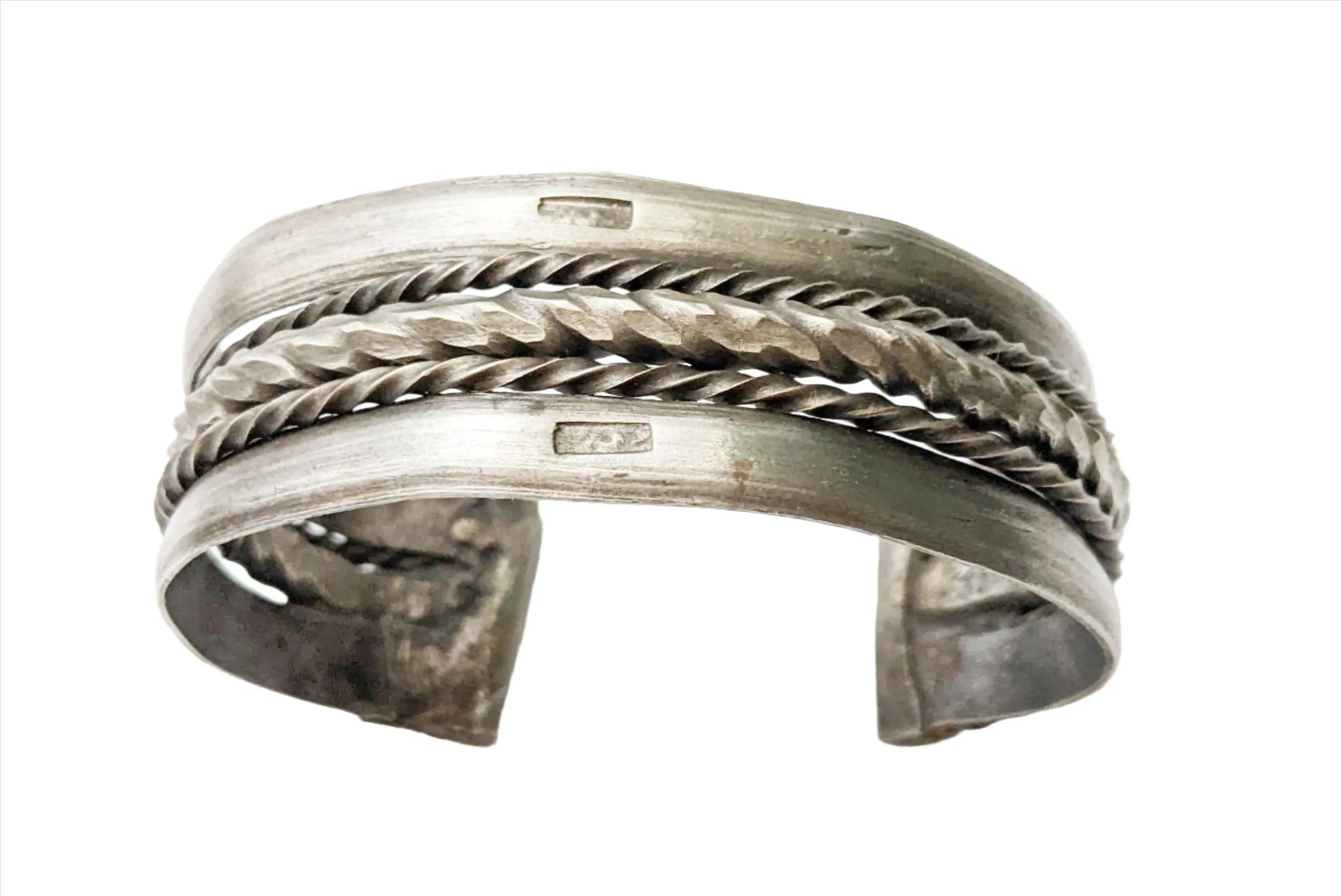 Vintage Bedouin Egyptian or Palestinian Cuff Bracelet 1950's