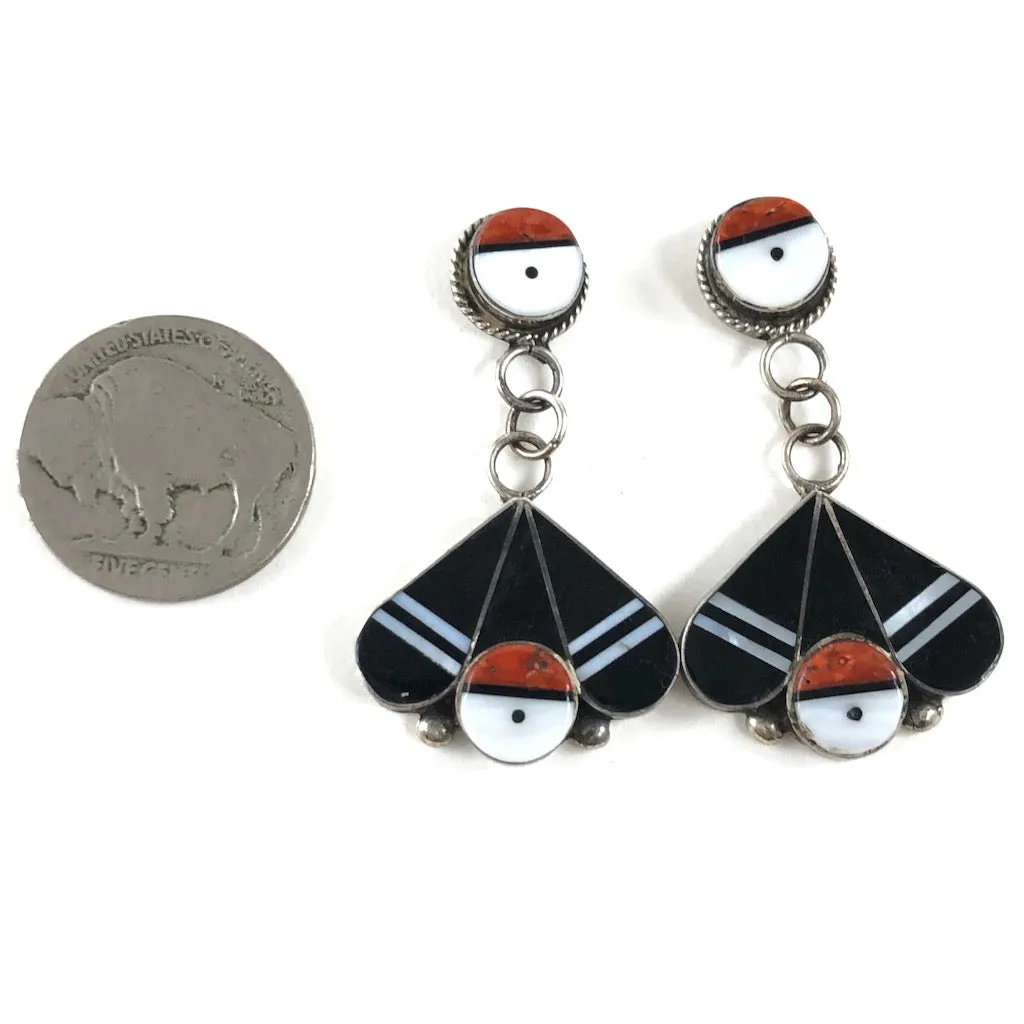 Vintage Sunface Earrings